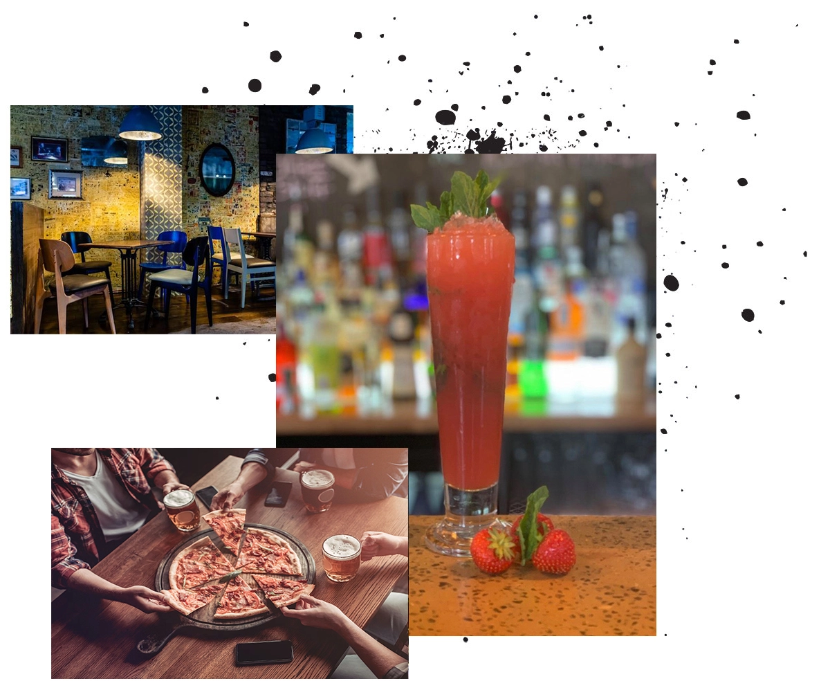 BottomHome drinks and food